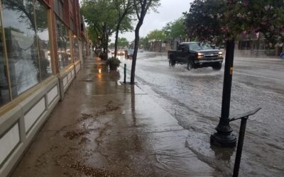 Storm an Example of Need for Upcoming Vernal Downtown Drainage Project