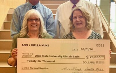 Kunz Sisters Make Donation to Support Uintah Basin Nursing Students