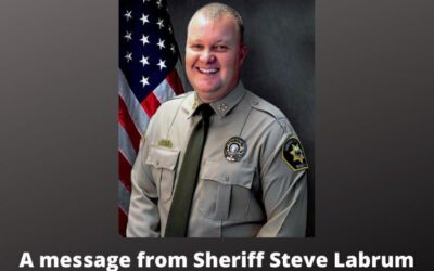 A Message From Uintah County Sheriff Steve Labrum