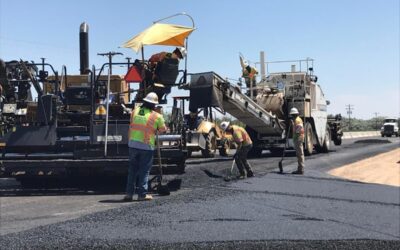 Paving Underway on Highway 40 UDOT Project in Gusher