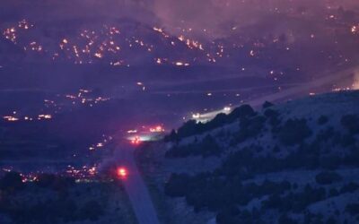 Richard Fire Crosses from Wyoming Into Utah