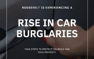 Rise in Car Burglaries in Roosevelt City