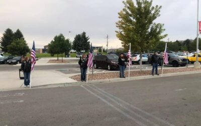 Uintah High School Remembers 9/11 with Flag Ceremony