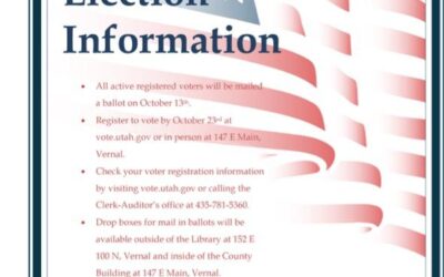 2020 Uintah County General Election Information