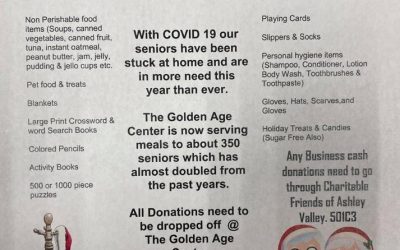6th Annual Sub For Seniors Accepting Donations to Brighten Holidays for Elderly