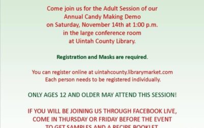 Popular Uintah County Library OH! Fudge! Event Coming Up