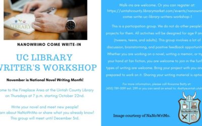 Uintah County Library Writer’s Workshop