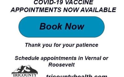 TriCounty Health Vaccine Scheduling Back Up and Running