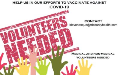 TriCounty Health Seeking More Volunteers In Vaccination Effort