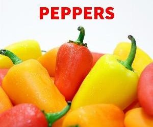 Let's talk for a minute about peppers. . .