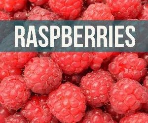 Let's talk for a minute about raspberries. . .