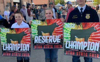 Work Pays Off For Local Youth At Utah State Fair
