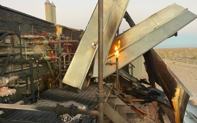 Oil Field Fire In South Uintah County Under Investigation