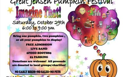 26th Annual Great Jensen Pumpkin Festival Coming Up