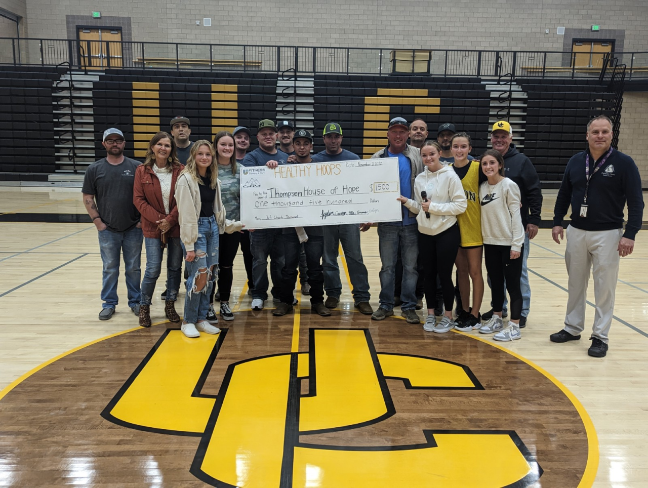 Union Caps Students Organize Successful Healthy Hoops Tournament