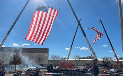 Flag Retirement Ceremony Teaches Locals Proper Flag Disposal
