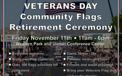 All Invited To Veterans Day Community Flag Retirement Ceremony