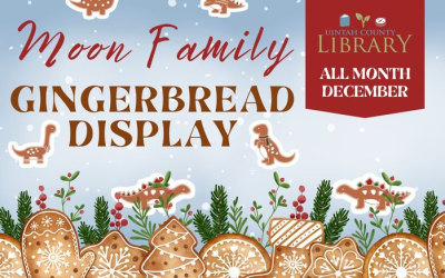 Get The Scoop On Gingerbread At The Uintah County Library
