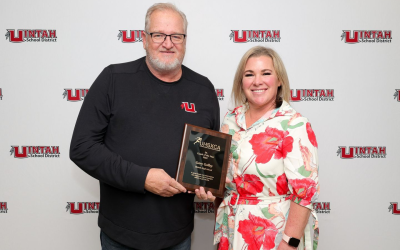 Uintah Teacher And Coach Recognized During School Board Meeting