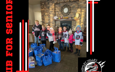 Ashley Valley Hockey Sells “Old School” Swag; Makes Donation to Sub For Seniors
