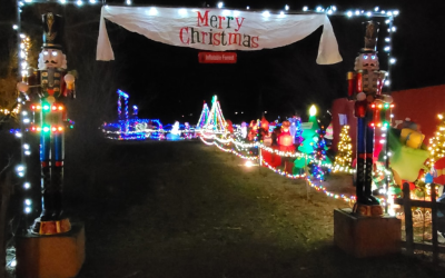 Full Christmas Magic Underway At Pierce Holiday Light Show