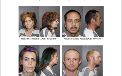 6 People Arrested In Rifle After Search Uncovers Stolen Vehicles And Illegal Drugs