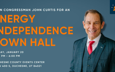 Congressman John Curtis In Duchesne For Energy Independence Town Hall Today
