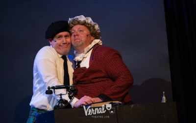 Don’t Miss Vaudeville Style Duo In ‘The 39 Steps’ Closing This Weekend