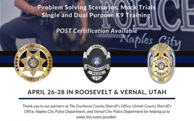 1st Annual Andrew Cox K9 Memorial Seminar Next Month