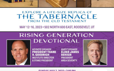  Additional Details On Life Size Replica Of The Tabernacle Coming To Roosevelt 