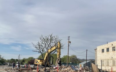 Showalter Motor Company Building On 100 East Demolitioned 