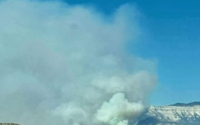 Spring Creek Fire In Western Colorado