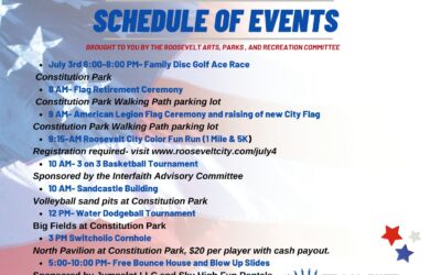 Roosevelt City Hosting 4th Of July Celebration