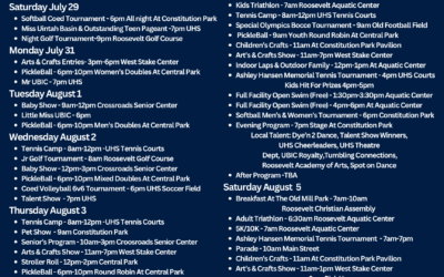 Be Safe While Enjoying UBIC Fun All Day Today And Tomorrow