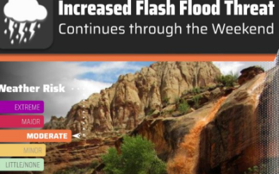 Duchesne Area Receives Flash Flood Warnings; All Urged To Follow Safe Practices