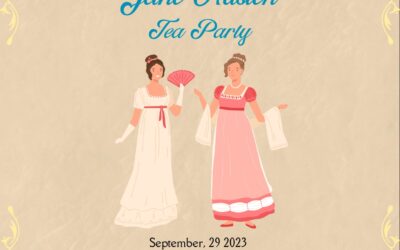 Uintah County Library Having a Jane Austen Tea Party