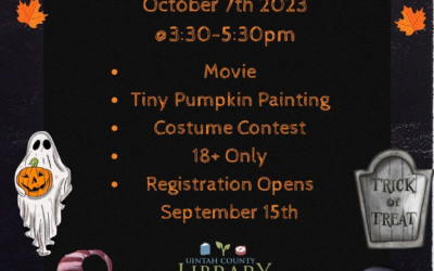Uintah County Library Hosting Halloween Party for Adults