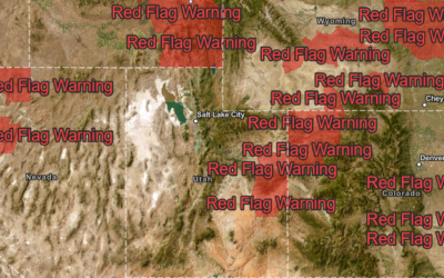 Red Flag Warning Issued For Northeastern Utah and Western Colorado