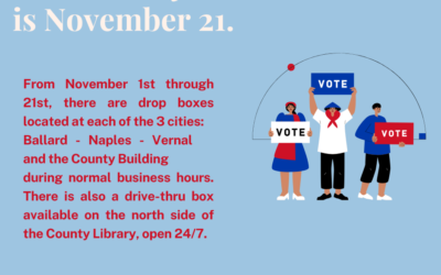 Election Ballots in Uintah County Hitting Mail On October 31st