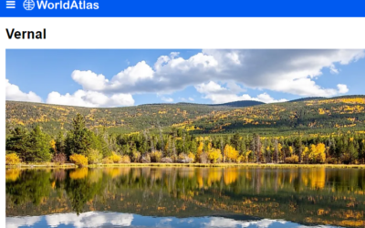 World Atlas Includes Vernal In List Of Small Towns To Catch Fall Foliage