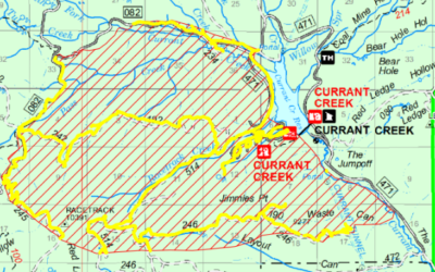 Prescribed Fire West Of Currant Creek Reservoir