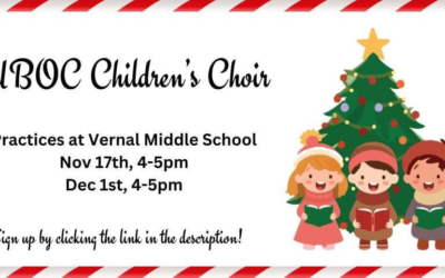 UBOC Prepares for Concert; Tickets on Sale; Children’s Choir Recruiting