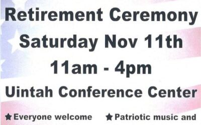 All Invited To Veterans Day Flag Retirement Ceremony
