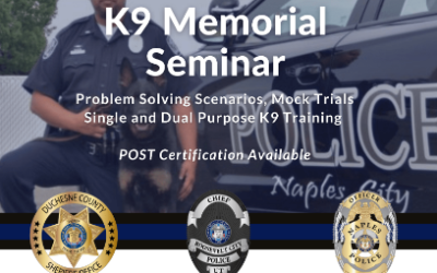 2024 Andrew Cox K9 Memorial Training Seminar Scheduled