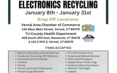 List Of Accepted Items Shared For Electronics Recycling Event