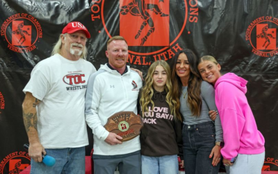 Uintah Wrestling Honors Distinguished Alumni