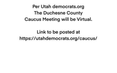 Duchesne County Caucus Night Schedules