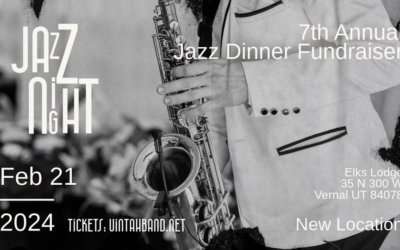 Tomorrow: 7th Annual Uintah Jazz Band Dinner