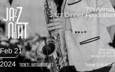 7th Annual Uintah Jazz Band Dinner Happening This Month