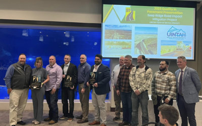 Utah Asphalt Pavement Association Gives Award For Basin Project